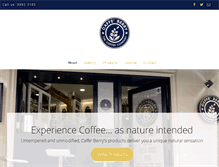 Tablet Screenshot of caffeberry.com